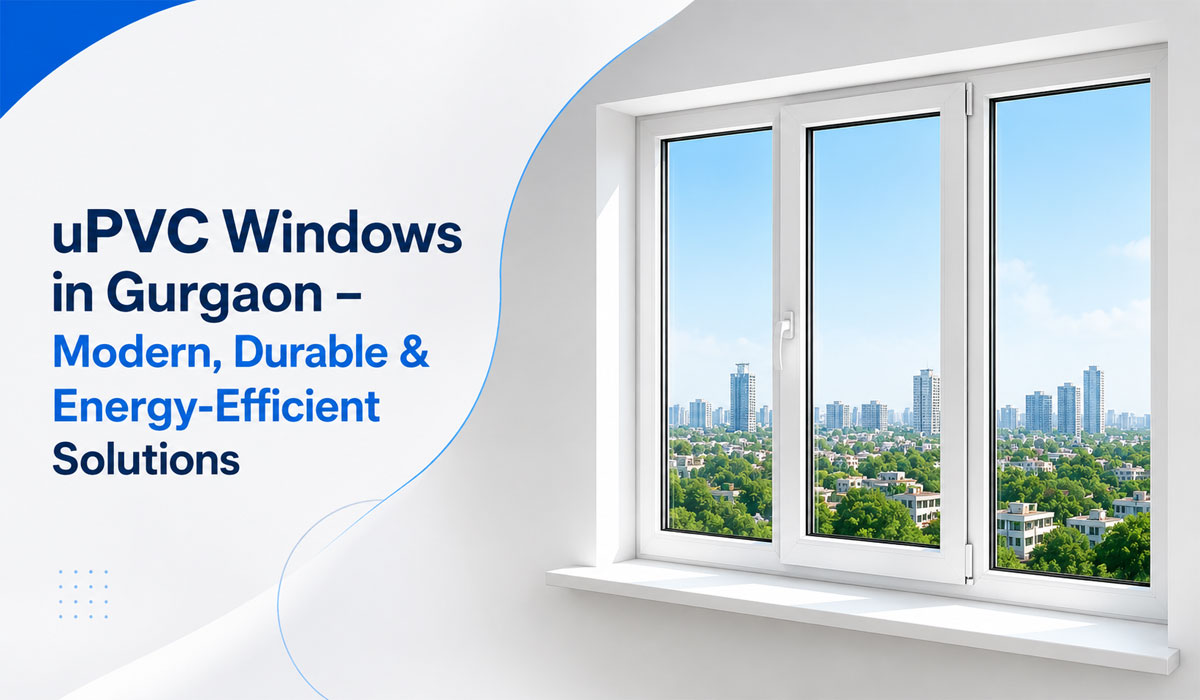 uPVC Windows in Gurgaon – Modern, Durable & Energy-Efficient Solutions